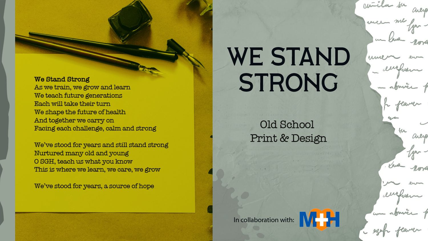 We Stand Strong - Print and Create