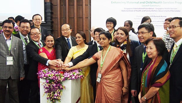​SingHealth programme to help reduce infant and maternal deaths in Karnataka, India