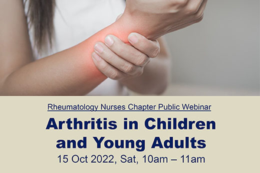 Arthritis in Children and Young Adults Webinar