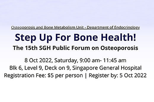 Step Up For Bone Health!