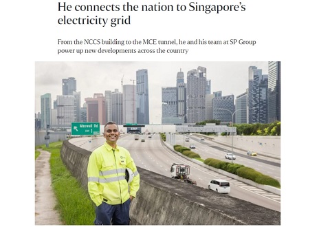 He connects the nation to Singapore’s electricity grid