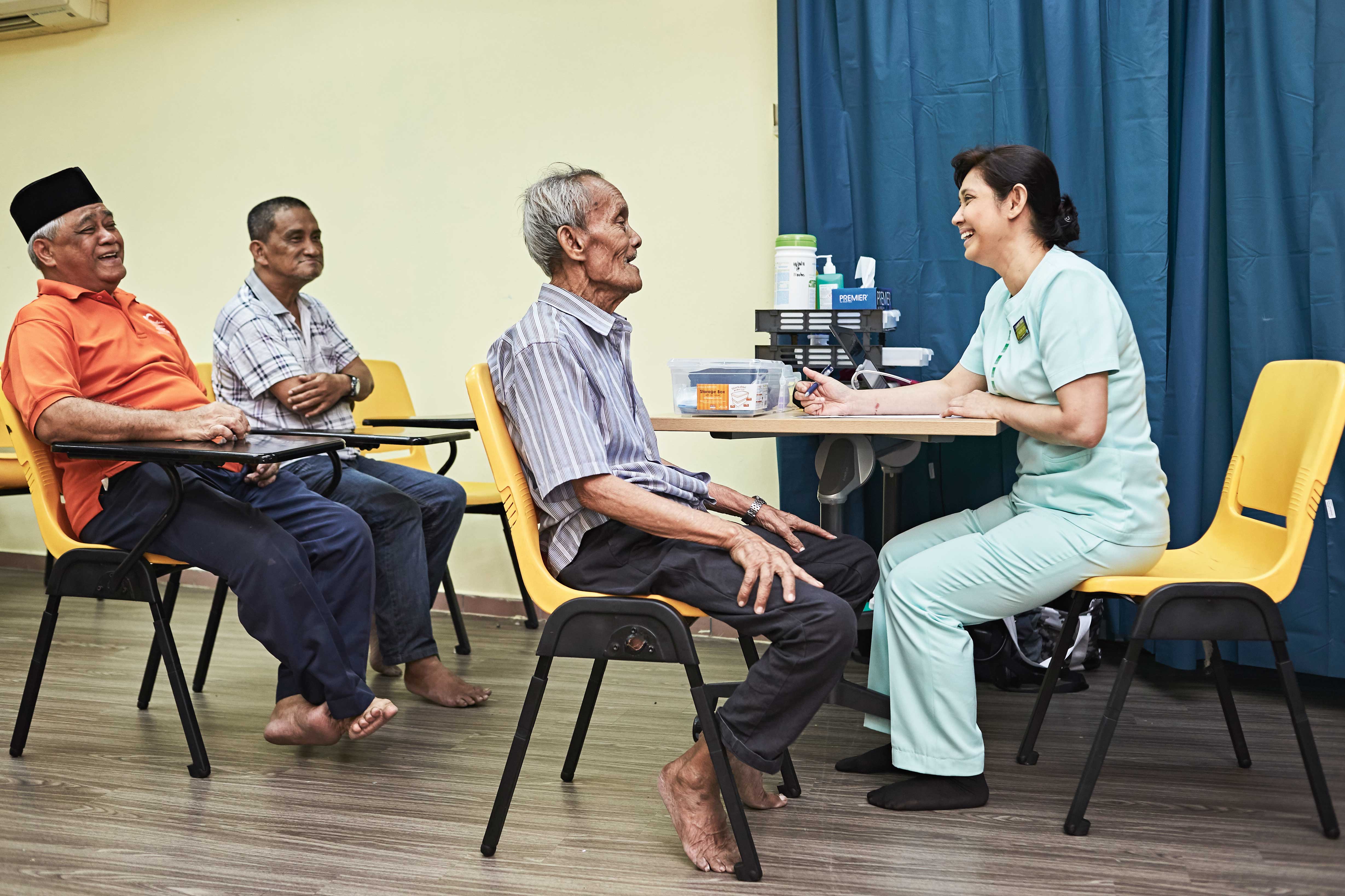 SGH pulls together organisations in the community as partners in health. Together, they create a strong safety net for residents and patients, ensuring they stay healthy and age well at home.